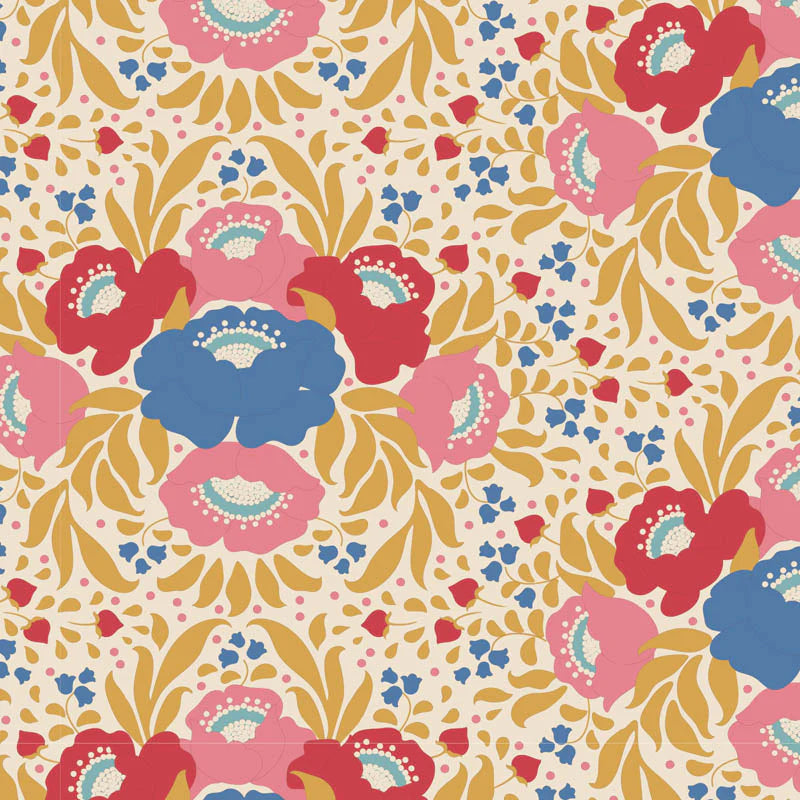 Tilda Jubilee 100548-5 Autumn Bouquet Mustard