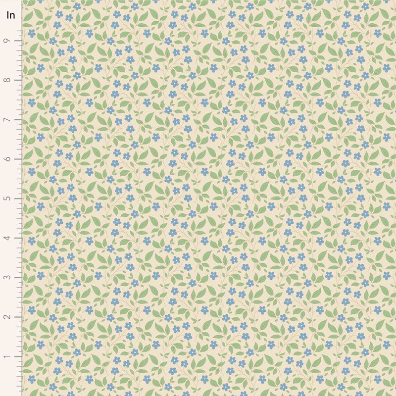 TIPSY BY TILDA CREAM-BLUE