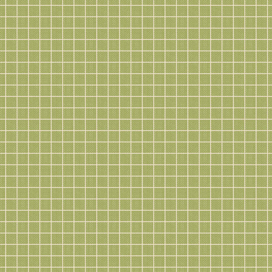 TILDA CREATING MEMORIES PLAID-PEA-GREEN