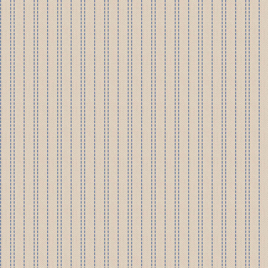 TILDA CREATING MEMORIES SEAM-STRIPE BLUE