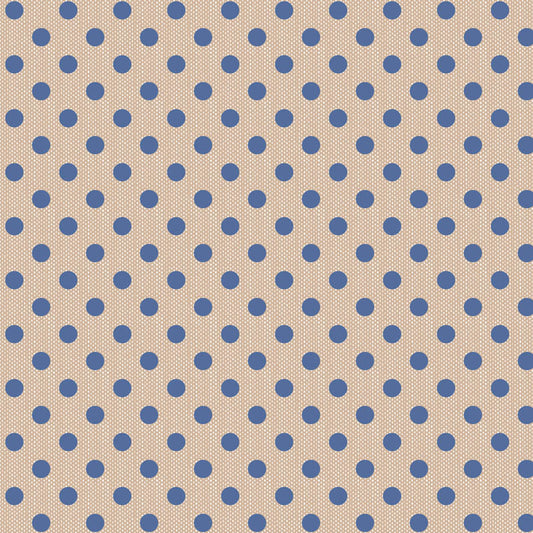TILDA CREATING MEMORIES POLKA-DOT -BLUE