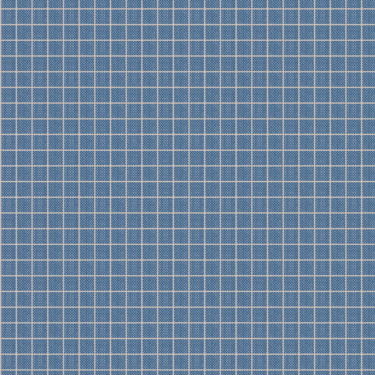 TILDA CREATING MEMORIES PLAID-BLUE
