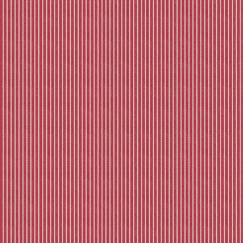 TILDA CREATING MEMORIES TINYSTRIPE-RED