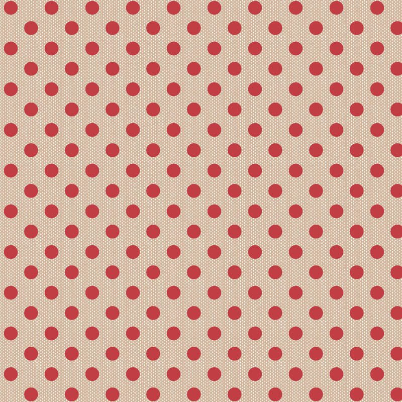 TILDA CREATING MEMORIES POLKA-DOT RED