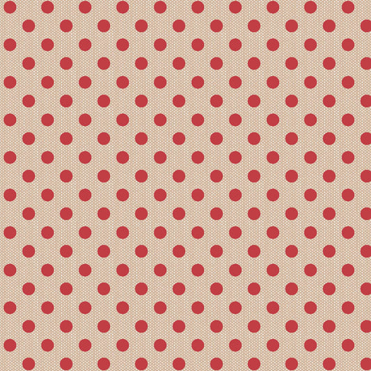 TILDA CREATING MEMORIES POLKA-DOT RED