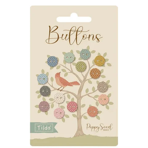 TILDA POPPY SEED BUTTONS