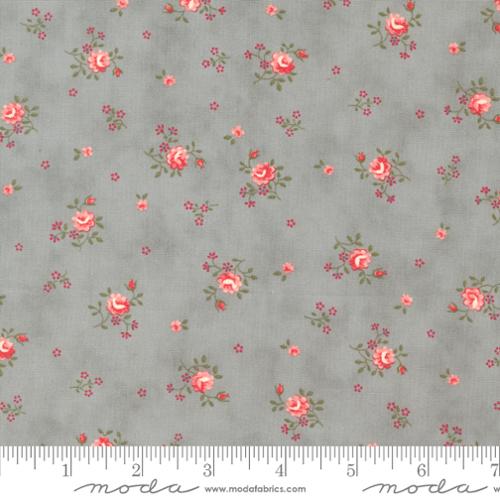 Etchings by Moda Floral Ditsy Slate M4433614
