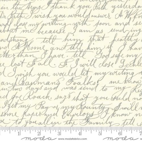 Etchings by Moda Wise Words Text Parchment M4433711