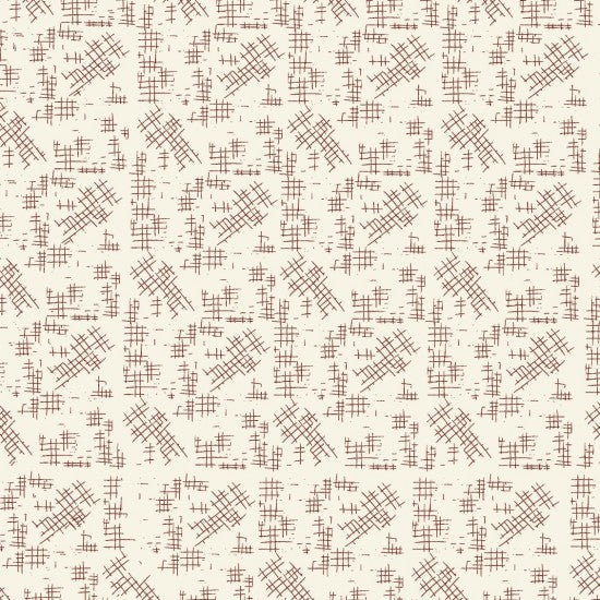 RED VELVET BY LYNETTE ANDERSON COL 108 CREAM