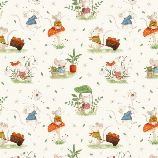 WHIMSICAL FIELDS MICE CREAM