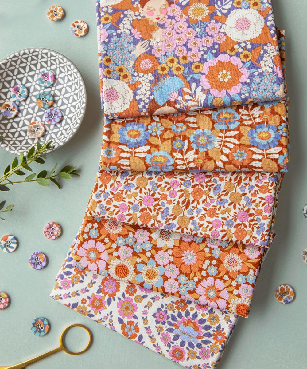 WALLFLOWER BY TILDA FAT 1/4 PACK