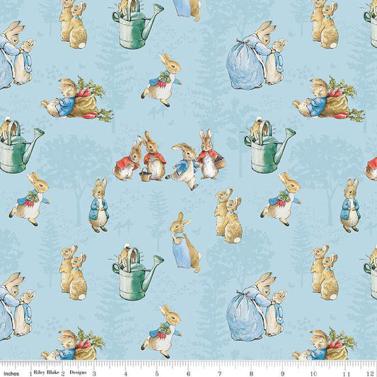 THE TALE OF PETER RABBIT MAIN BLUE REMNANT