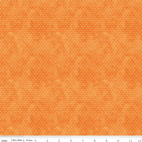 GHOUL FRIENDS DOTS ORANGE