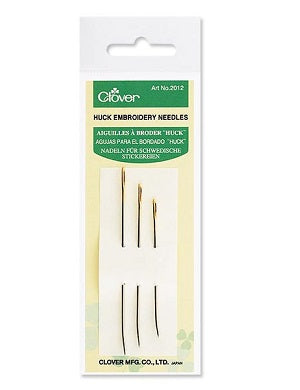 CLOVER HUCK EMBROIDERY NEEDLES