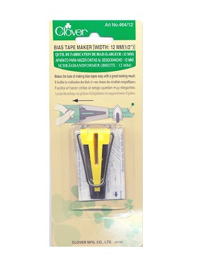 CLOVER BIAS TAPE MAKER (12MM)