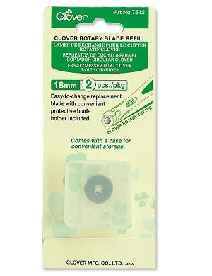 CLOVER ROTARY BLADE REFILL 18MM X2