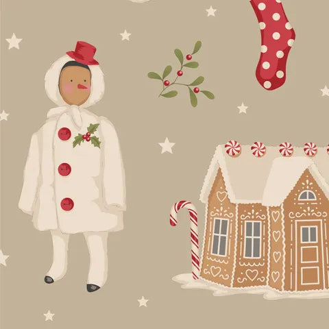 MERRY LITTLE CHRISTMAS BY TILDA WINTERFRIENDS CLAY 100640