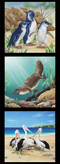 Natalie Jane Parker Australian Wildlife Art Panel.