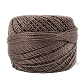 WONDERFIL ELEGANZA PEARL COTTON SIZE 8 - 02 BURNISHED STEEL