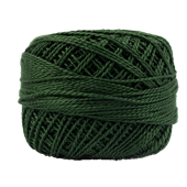WONDERFIL ELEGANZA PEARL COTTON SIZE 8 - 124 DEEP FOLIAGE