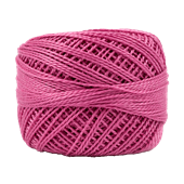 WONDERFIL ELEGANZA PEARL COTTON SIZE 8 - 310 PINK GLOSS