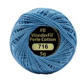 WONDERFIL ELEGANZA PEARL COTTON SIZE 8 716 MOUNTAIN LAKE