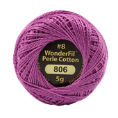 WONDERFIL ELEGANZA PEARL COTTON SIZE 8   806 MEADOW FLOWER