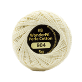 WONDERFIL ELEGANZA PEARL COTTON SIZE 8 904 CATS CREAM