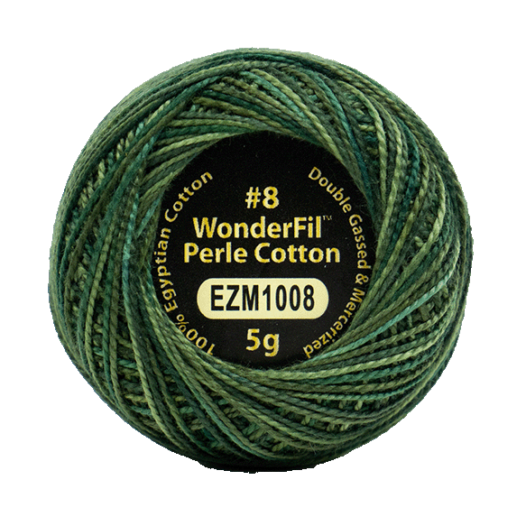 WONDERFIL ELEGANZA VARIEGATED PERLE 8 DARK PINE 1008