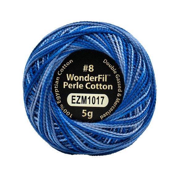 WONDERFIL ELEGANZA VARIEGATED PERLE 8 SEA DEPTHS 1017