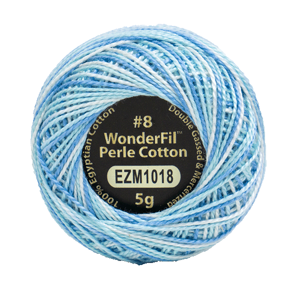 WONDERFIL ELEGANZA VARIEGATED PERLE 8 GLACIER 1018