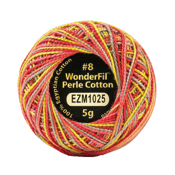 WONDERFIL ELEGANZA VARIEGATED PERLE 8 DRAGON FRUIT 1025