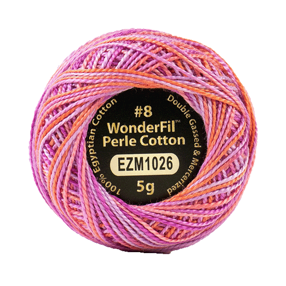 WONDERFIL ELEGANZA VARIEGATED PERLE 8 FRENCH MACARON 1026