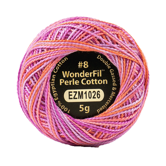 WONDERFIL ELEGANZA VARIEGATED PERLE 8 FRENCH MACARON 1026