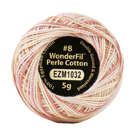 WONDERFIL ELEGANZA VARIEGATED PERLE 8 DOLL HOUSE 1032
