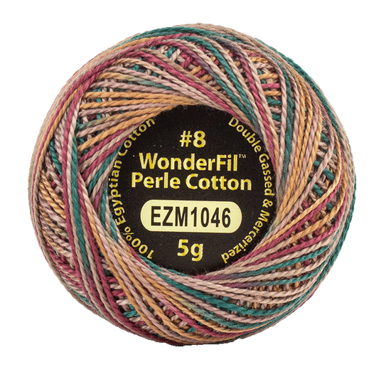 WONDERFIL ELEGANZA VARIEGATED PERLE 8 COZY DEN 1046