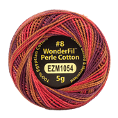 WONDERFIL ELEGANZA VARIEGATED PERLE 8 MULLED WINE 1054