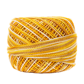 WONDERFIL ELEGANZA VARIEGATED PERLE 8 LEMON MERINGUE 1058