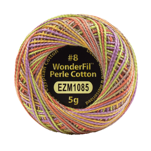 WONDERFIL ELEGANZA VARIEGATED PERLE 8 FANCY PANTS 1085