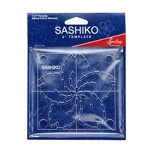 SASHIKO 4" TEMPLATE (CHERRY BLOSOM)