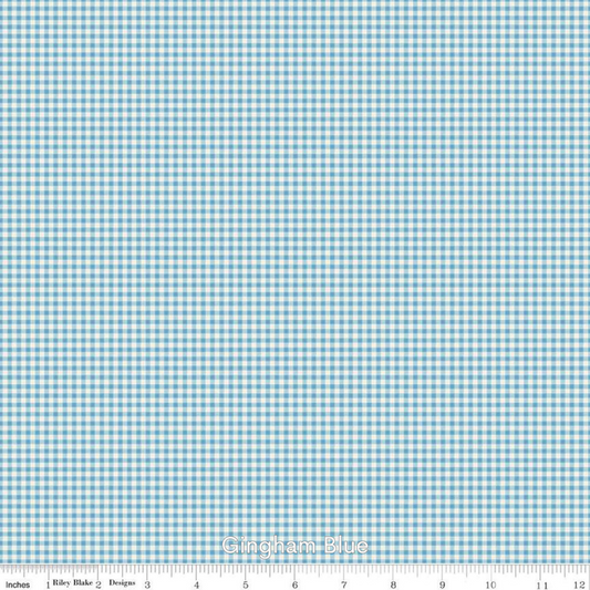 THE TALE OF PETER RABBIT BLUE GINGHAM