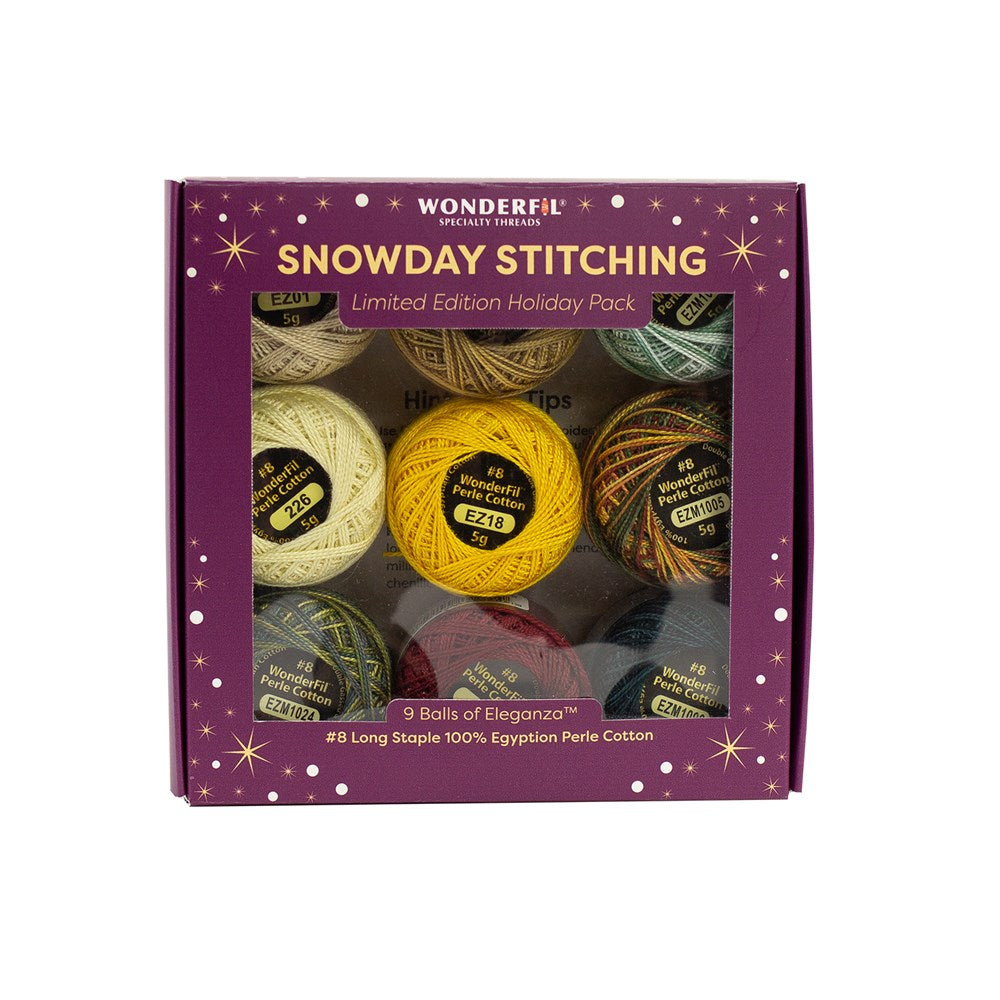 WONDERFIL WOODLAND WINTER SNOWDAY STITCHING
