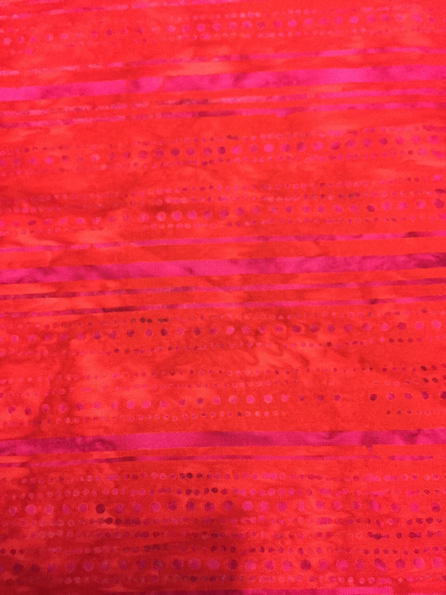 ROCK CANDY BATIK STRIPED DOTS LIPSTICK RED