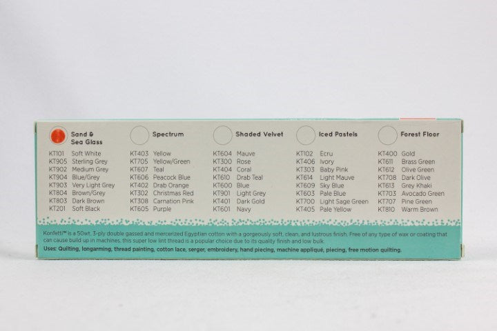 SAND AND SEA GLASS KONFETTI COLOUR SET