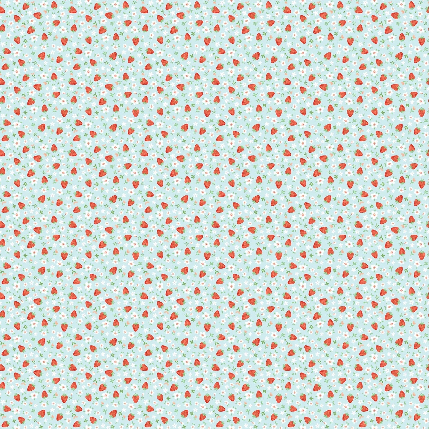 MARKET DAY MINI STRAWBERRIES TEAL