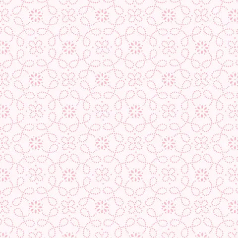 YOURS TRULY DOTTED SCROLLS WHITE