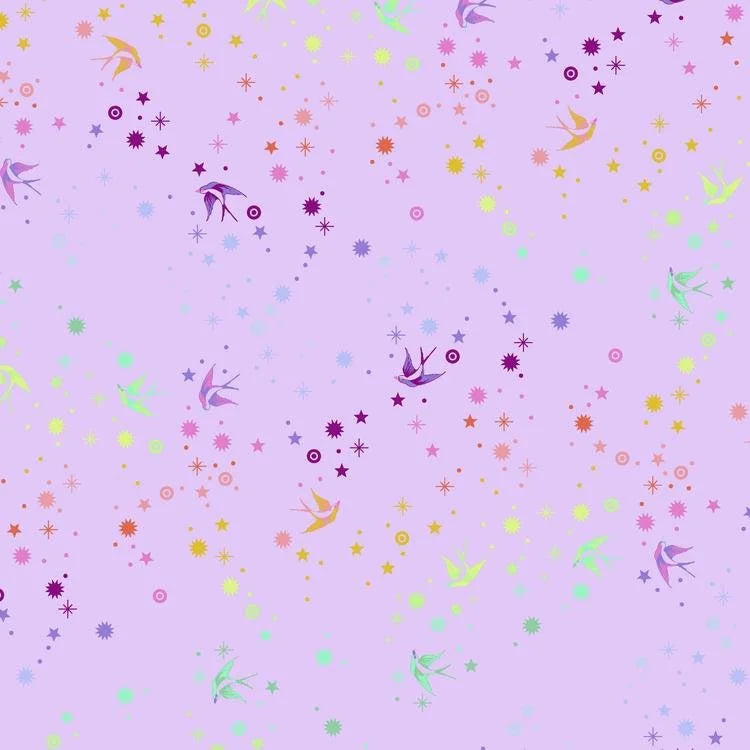TULA PINK TRUE COLOURS 133 - LAVENDER