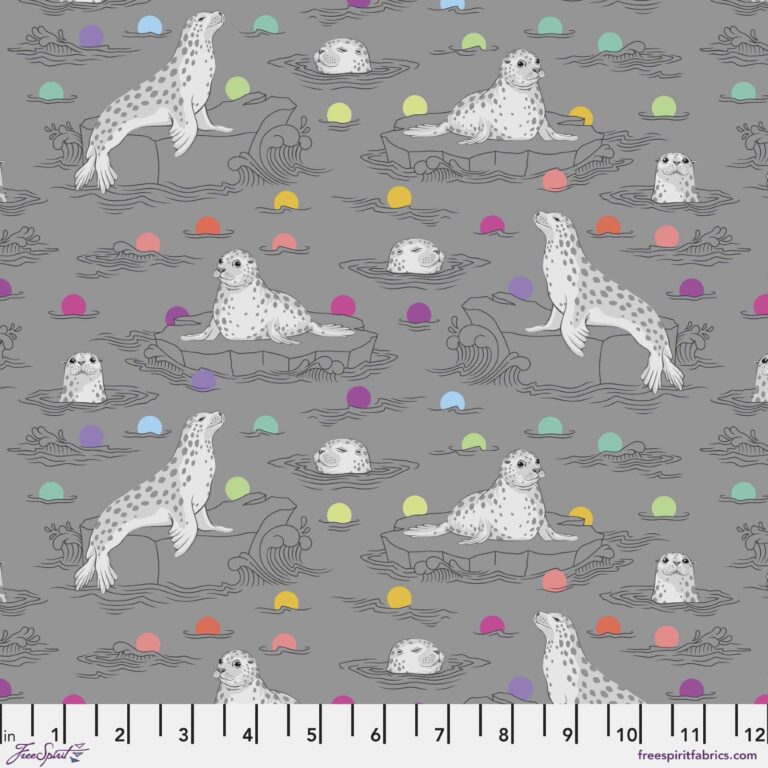 TULA PINK TRUE GRAY WORK 259 SHADOW