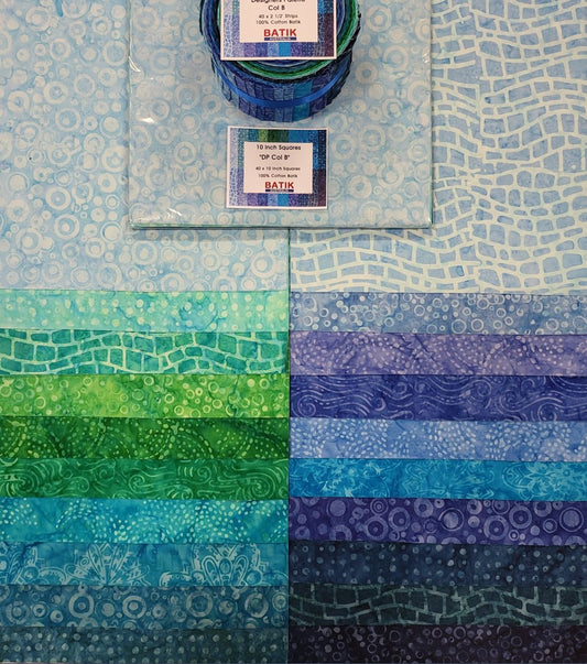 BATIK COLOUR WHEEL DESIGNER PALETTE COL B