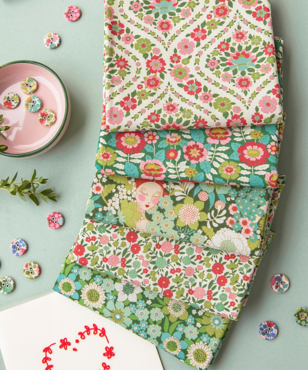 WALLFLOWER BY TILDA FAT 1/4 PACK